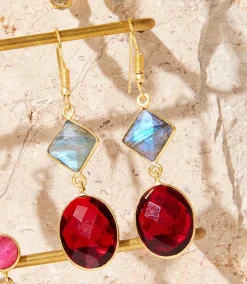 Multi Gemstone Earrings