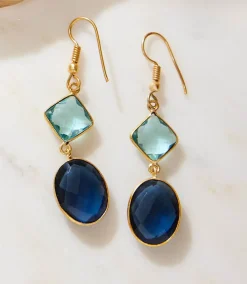 Multi Gemstone Earrings