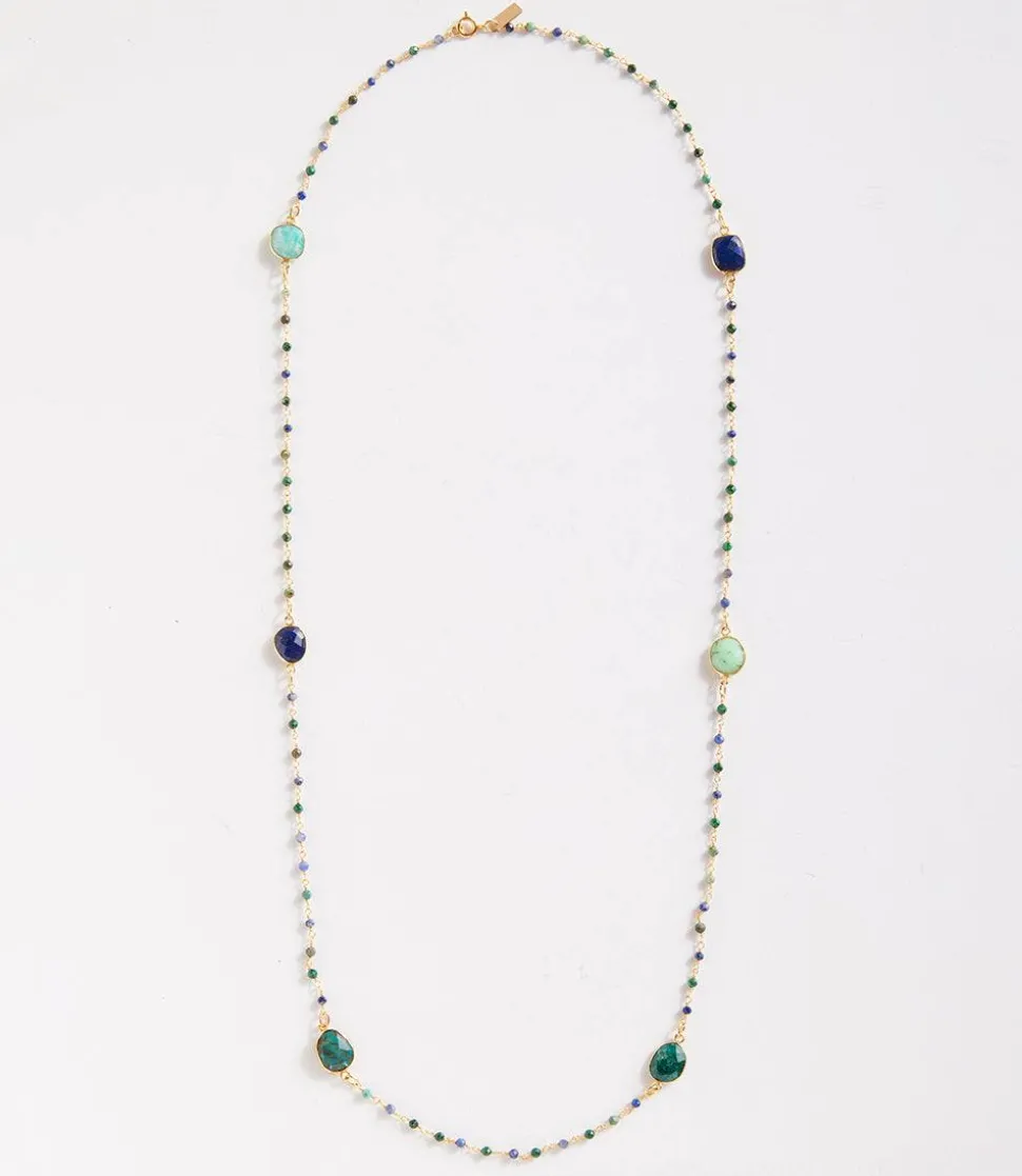 Multicolor Gemstone Necklace