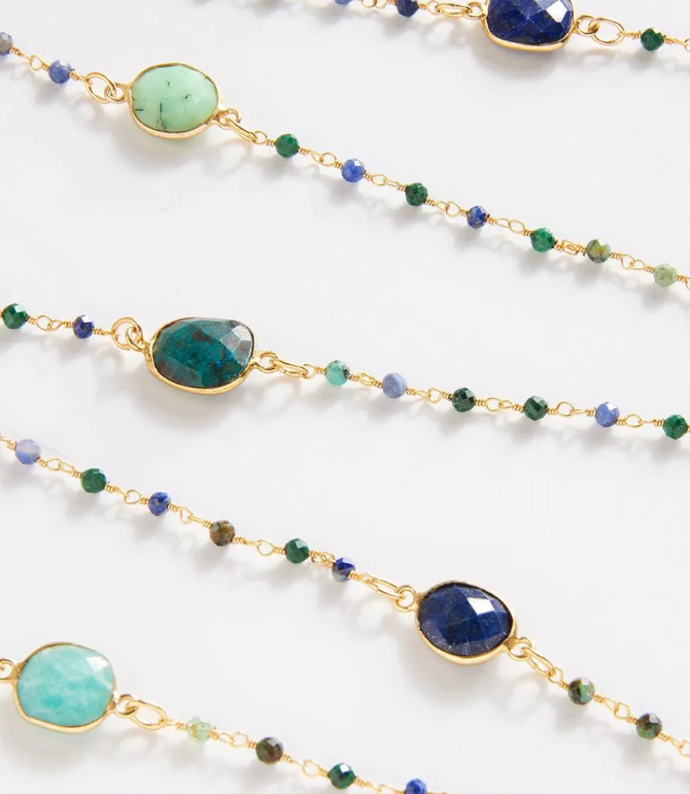 Multicolor Gemstone Necklace