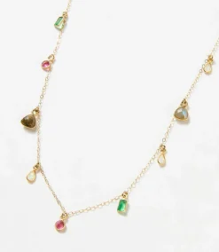 Multicolor Gemstone Necklace