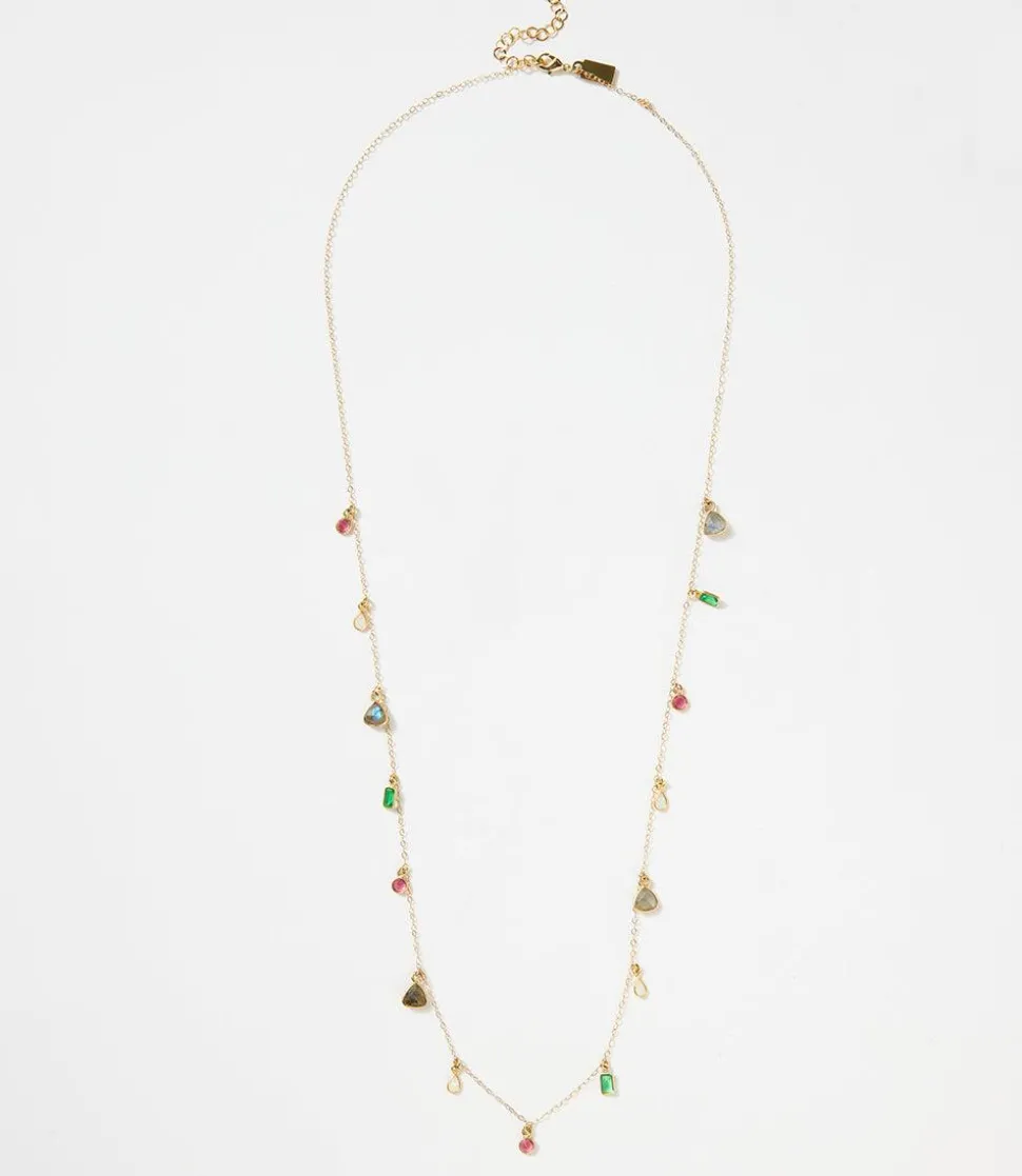 Multicolor Gemstone Necklace