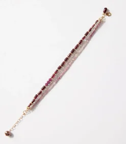 Multistrand Gemstone Bracelet