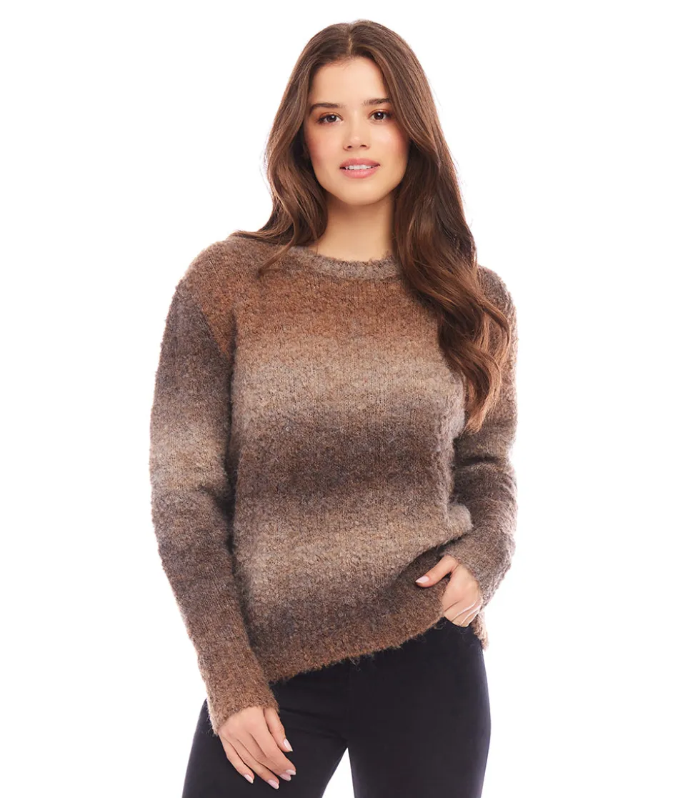 Ombre Boucle Sweater