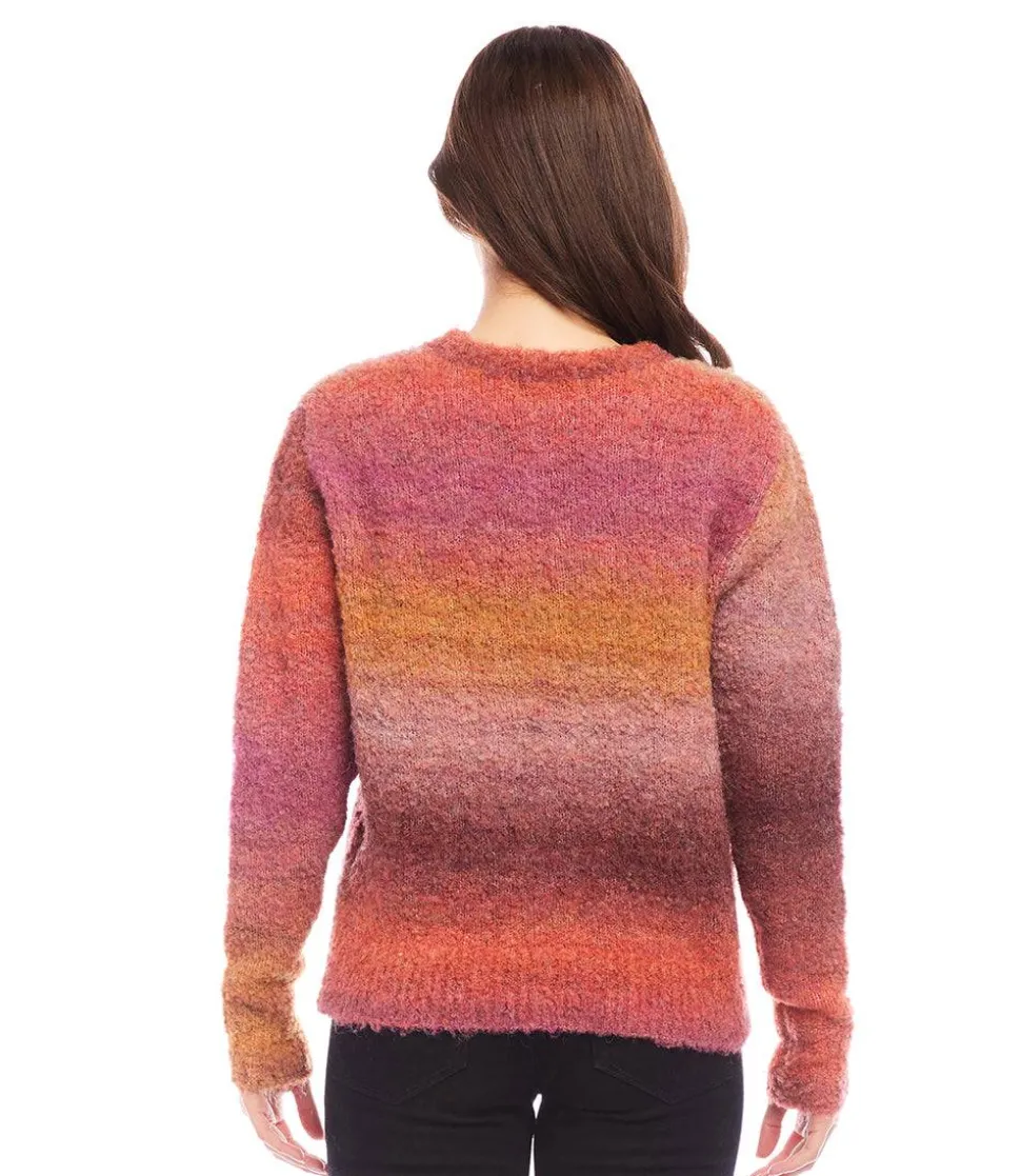 Ombre Boucle Sweater