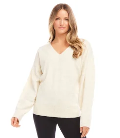 Oversized V-Neck Sweater