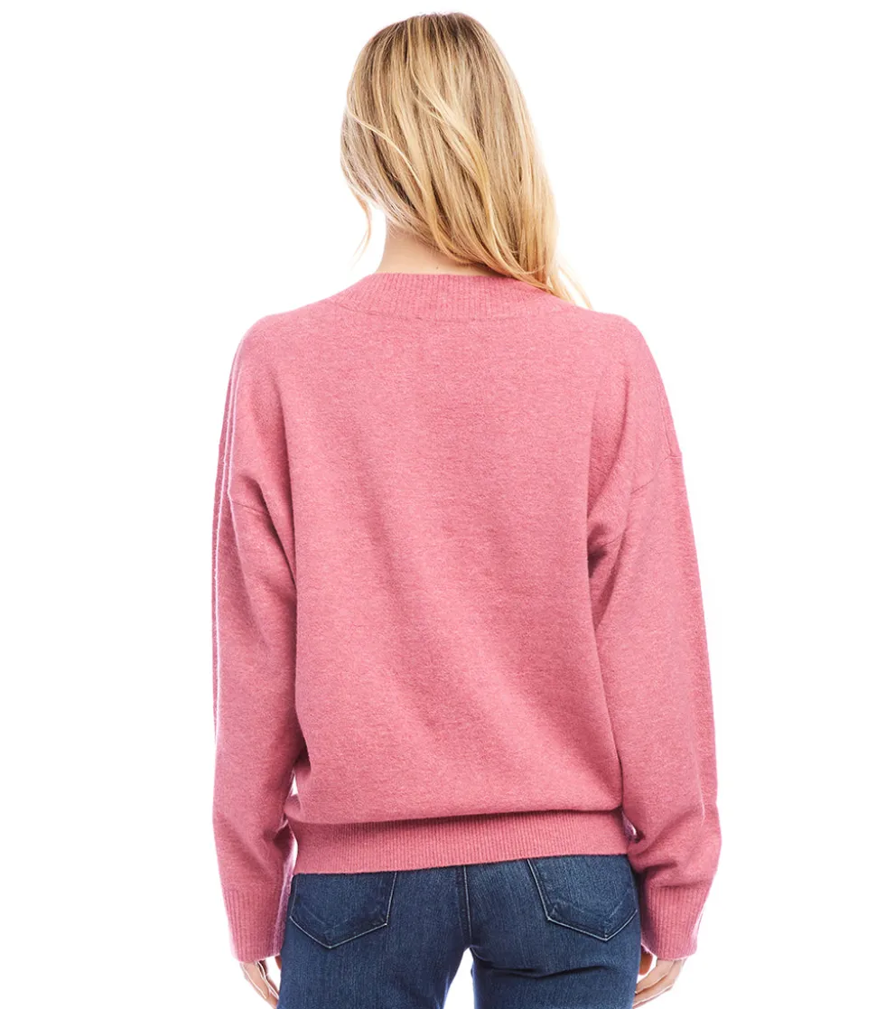 Oversized V-Neck Sweater