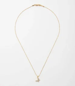 Pavé Butterfly Necklace