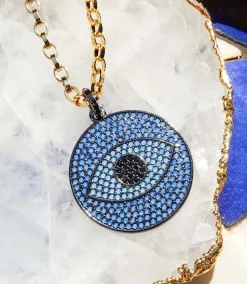 Pavé Crystal Pendant Necklace