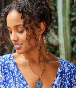 Pavé Crystal Pendant Necklace
