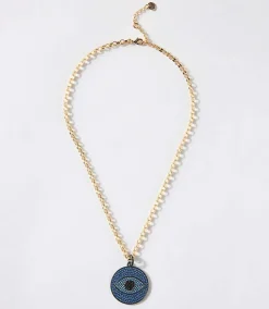 Pavé Crystal Pendant Necklace