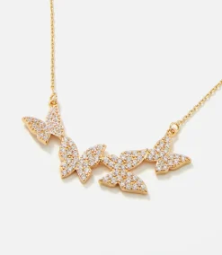 Pavé Fly Away With Me Necklace