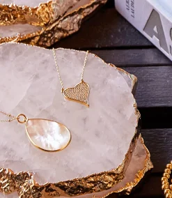 Pavé Heart Necklace