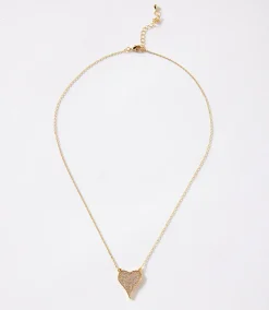 Pavé Heart Necklace