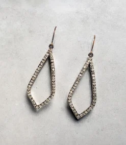 Pavé Kite Earrings