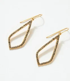 Pavé Kite Earrings