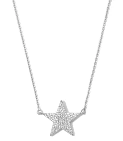 Pavé Star Necklace