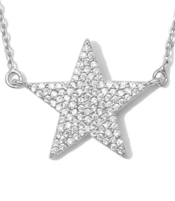 Pavé Star Necklace