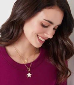 Pavé Star Toggle Necklace