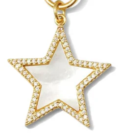 Pavé Star Toggle Necklace