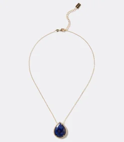 Pavé Teardrop Necklace