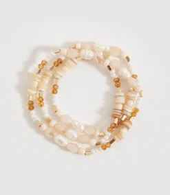 Pearl And Gemstone Bracelet