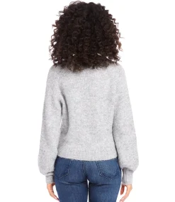Pearl Button Cardigan Sweater