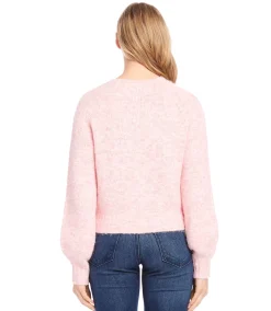 Pearl Button Cardigan Sweater
