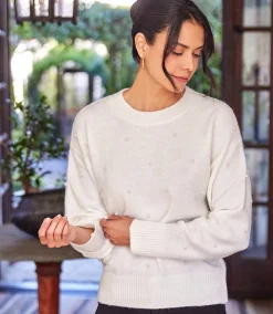 Pearl Crewneck Sweater