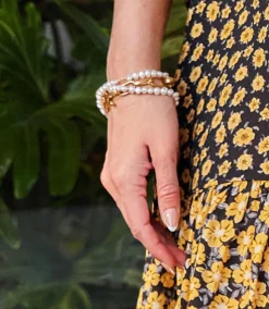 Pearl Double Wrap Bracelet