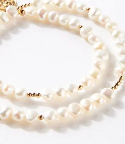 Pearl Double Wrap Bracelet