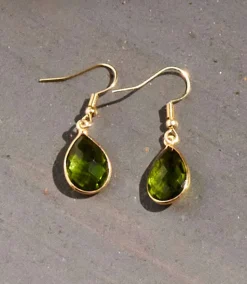 Peridot Gemstone Earrings