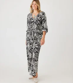 Petite Blouson Sleeve Tie-Front Top