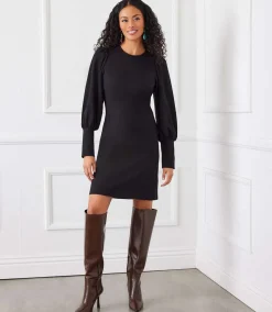 Petite Size Bishop Sleeve Dress