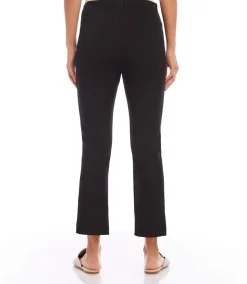 Petite Size Cropped Pintuck Pants