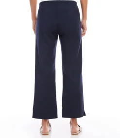 Petite Size Cropped Wide Leg Pants