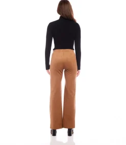 Petite Size Faux Suede Presley Pants