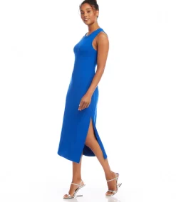 Petite Size Midi Column Dress
