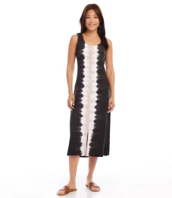 Petite Size Midi Tie Dye Dress