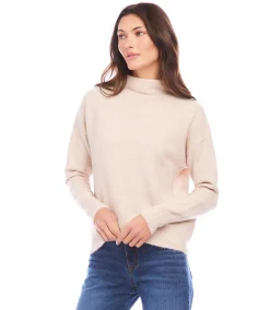 Petite Size Mock Neck Sweater