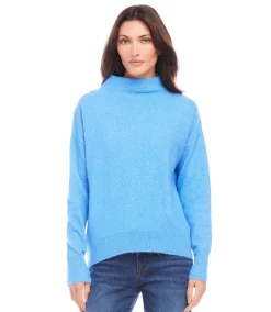 Petite Size Mock Neck Sweater