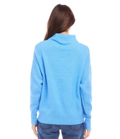 Petite Size Mock Neck Sweater