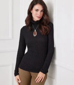 Petite Size Relaxed Neck Top