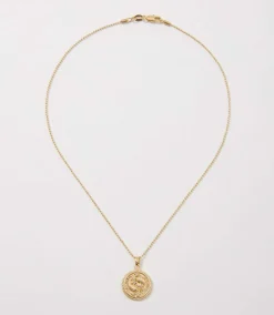 Pisces Coin Necklace