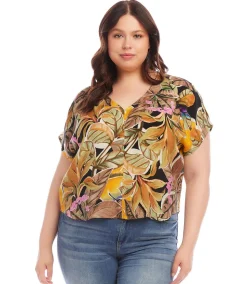 Plus Size Dolman Sleeve Top