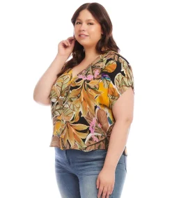 Plus Size Dolman Sleeve Top