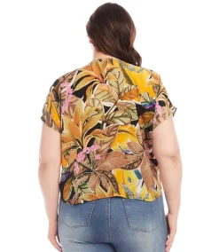 Plus Size Dolman Sleeve Top