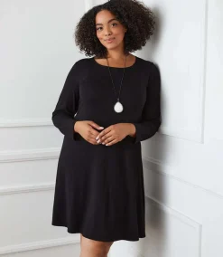 Plus Size Long Sleeve Maggie Dress