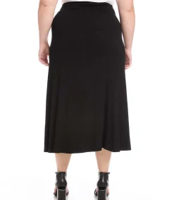 Plus Size Maxi Skirt