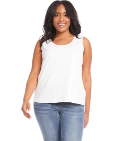 Plus Size Scoop Tank